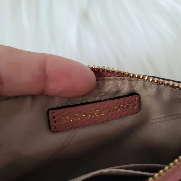 Michael Kors Pink Leather Wallet - Picture 5 of 7
